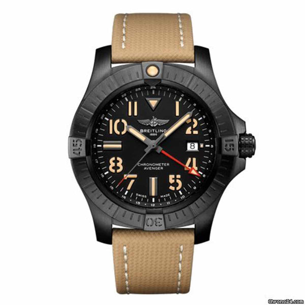 Breitling Avenger II GMT V32395101B1X2 45mm Titanium Watch
