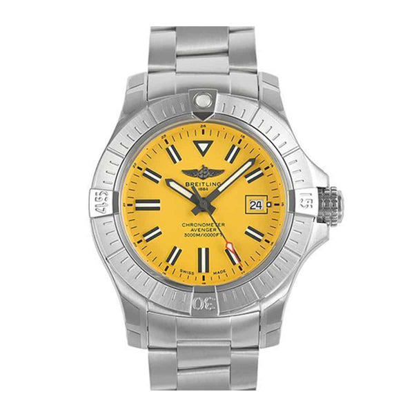 Breitling Avenger II Seawolf A17319101I1A1 Yellow Dial 45mm