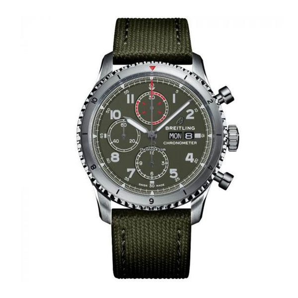 Breitling Aviator 8 A133161A1L1X2 43mm Green Dial Automatic