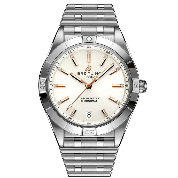 Breitling Chronomat A10380101A2A1 36mm Stainless Steel White Dial