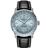 Breitling Navitimer A17329171C1P1 Stainless Steel 41mm Blue Dial Leather Strap