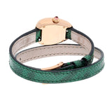 Bvlgari Serpenti 102726 18k Rose Gold Green Dial Ladies Watch