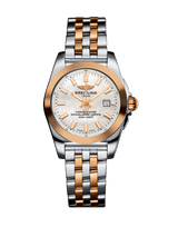 Breitling Galactic 29 Sleek C72348121A1C1 29mm Stainless Steel and 18k Rose Gold with White Mother-of-Pearl Dial