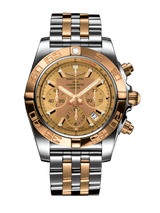 Breitling Chronomat 44 CB0110121H1C1 Stainless Steel and 18k Rose Gold Champagne Dial