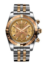 Breitling Chronomat 44 CB0110121H1C1 Stainless Steel and 18k Rose Gold Champagne Dial
