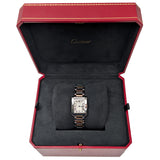 Cartier Tank Anglaise Small Ref. 3485 Steel and Rose Gold 23mm Ladies Watch