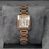 Cartier Tank Anglaise Small Ref. 3487 23mm Rose Gold Ladies Watch
