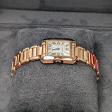 Cartier Tank Anglaise Small Ref. 3487 23mm Rose Gold Ladies Watch