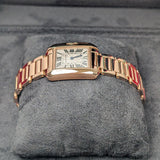 Cartier Tank Anglaise Small Ref. 3487 23mm Rose Gold Ladies Watch