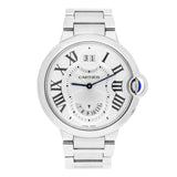 Cartier Ballon Bleu 38mm Stainless Steel Two Timezone Quartz Watch W6920011