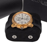 Cartier Calibre de Cartier W7100009 42mm Pink Gold Watch with Black Alligator Strap