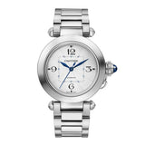 Cartier Pasha de Cartier WSPA0013 35mm Stainless Steel Silver-Tone Dial