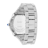 Cartier Ronde Solo XL Blue Dial Automatic Steel Watch WSRN0023 with Papers