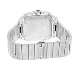 Cartier Santos WSSA0064 39.8mm Stainless Steel Brown Sunray Dial Automatic Watch