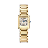 Cartier Tank Française WGTA0114 Small 25.7mm Yellow Gold Golden Sunray Dial