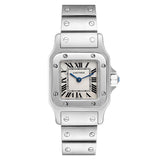 Cartier Santos de Cartier Galbée W20056D6 Ladies Quartz in Stainless Steel