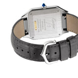Cartier Santos de Cartier W2SA0028 Large Steel & Yellow Gold Grey Dial