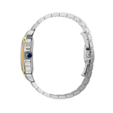Cartier Santos de Cartier W2SA0030 Large Anthracite Grey Dial 39.8mm Steel and Yellow Gold