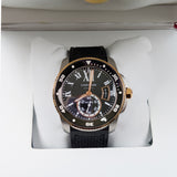 Cartier Calibre de Cartier W7100055 42mm Black Dial Rose Gold and Stainless Steel