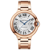 Cartier Ballon Bleu WGBB0039 40mm Rose Gold White Dial Watch