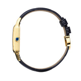 Cartier Santos-Dumont WGSA0077 Large Yellow Gold Blue Dial
