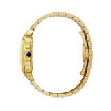Cartier Santos de Cartier WGSA0095 Large 39.8mm 18K Yellow Gold Satin-Finish Sunray Dial