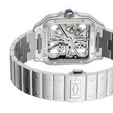 Cartier Santos de Cartier WHSA0026 Blue Skeleton Dial Large 39.8mm