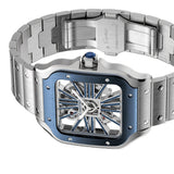 Cartier Santos de Cartier WHSA0026 Blue Skeleton Dial Large 39.8mm