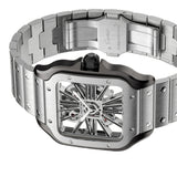 Cartier Santos de Cartier WHSA0027 Large Black Skeleton Dial 39.8mm
