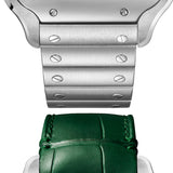 Cartier Santos de Cartier WHSA0028 Large Green Skeleton Dial 39.8mm