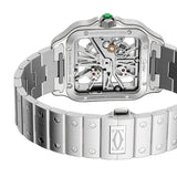 Cartier Santos de Cartier WHSA0028 Large Green Skeleton Dial 39.8mm
