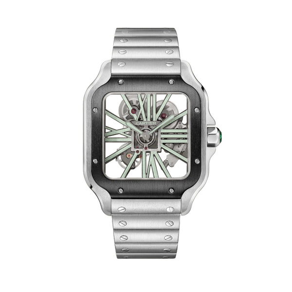 Cartier Santos de Cartier WHSA0033 Skeleton Dial Large 39.8mm