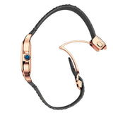 Cartier Santos de Cartier WJSA0012 Rose Gold Diamond Bezel 35.1mm Medium