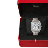 Cartier Santos de Cartier WJSA0014 White Gold Diamond-Set 35.1mm