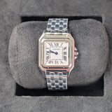 Cartier Panthère de Cartier WSPN0015 Medium Steel Watch with Silver Dial