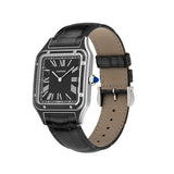 Cartier Santos-Dumont WSSA0046 Black Dial Large Steel Case