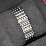 Cartier Santos de Cartier WSSA0047 Grey Striated Dial Stainless Steel Watch Large