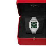 Cartier Santos de Cartier WSSA0061 Green Dial Medium 35.1mm Steel