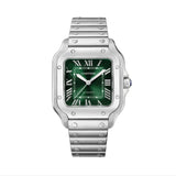 Cartier Santos de Cartier WSSA0061 Green Dial Medium 35.1mm Steel