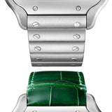 Cartier Santos de Cartier WSSA0062 Graduated Green Dial Steel 39.8mm Large