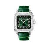 Cartier Santos de Cartier WSSA0062 Graduated Green Dial Steel 39.8mm Large