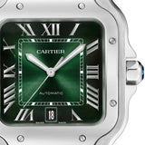 Cartier Santos de Cartier WSSA0062 Graduated Green Dial Steel 39.8mm Large
