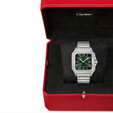 Cartier Santos de Cartier WSSA0062 Graduated Green Dial Steel 39.8mm Large