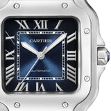 Cartier Santos de Cartier WSSA0063 Blue Dial Steel Medium 35.1mm