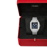 Cartier Santos de Cartier WSSA0063 Blue Dial Steel Medium 35.1mm