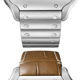 Cartier Santos de Cartier WSSA0064 Graduated Brown Dial Steel Large 39.8mm