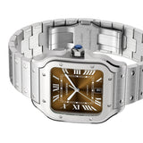 Cartier Santos de Cartier WSSA0064 Graduated Brown Dial Steel Large 39.8mm