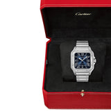 Cartier Santos de Cartier WSSA0071 Large 39.8mm Graduated Blue Dial