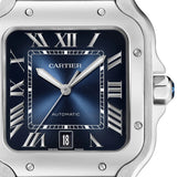 Cartier Santos de Cartier WSSA0071 Large 39.8mm Graduated Blue Dial
