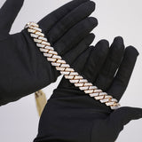 Old Cuban Link Diamond Pavé 22-Inch Two-Tone 10K Gold Chain 37.64ct